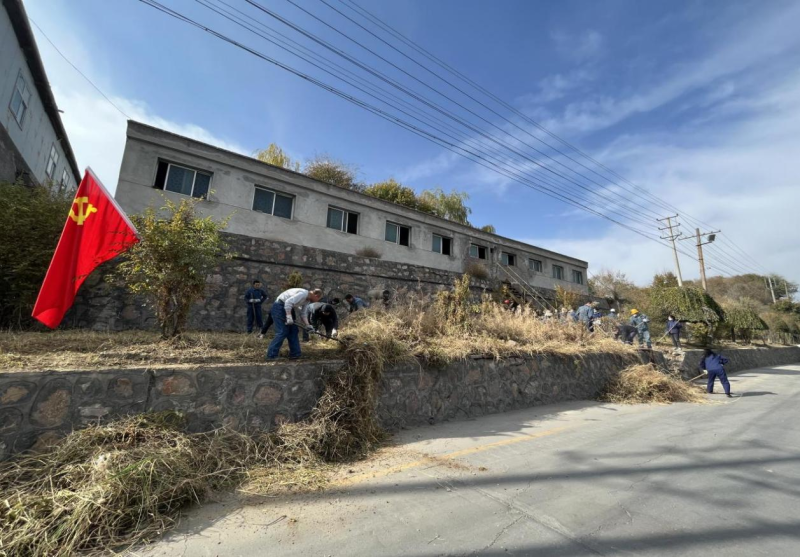 有工投黨員干部、團(tuán)員青年的耕耘那處便是公司最美麗的一角-----物產(chǎn)工投公司開展環(huán)境專項整治主題黨日、團(tuán)日活動
